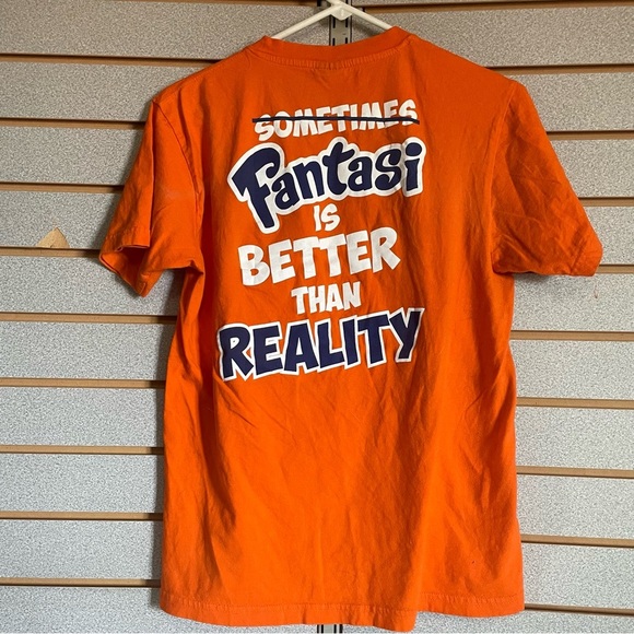 Fantasi Rian’s Basic Orange T-shirt Men’s Medium‎ Fanta - Picture 2 of 3